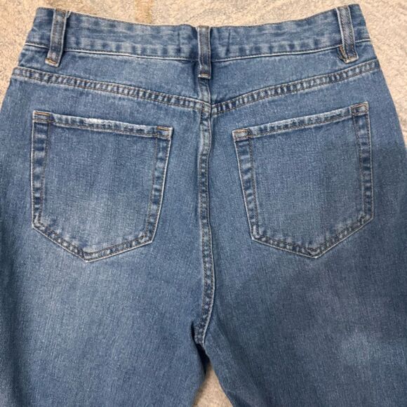 Great Smokey Los Angeles Distressed Mid Rise  Jeans with raw hemline sz7(bundle) - Picture 3 of 7